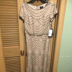 Adrianna Papell beaded gown size 8 “brand new”
